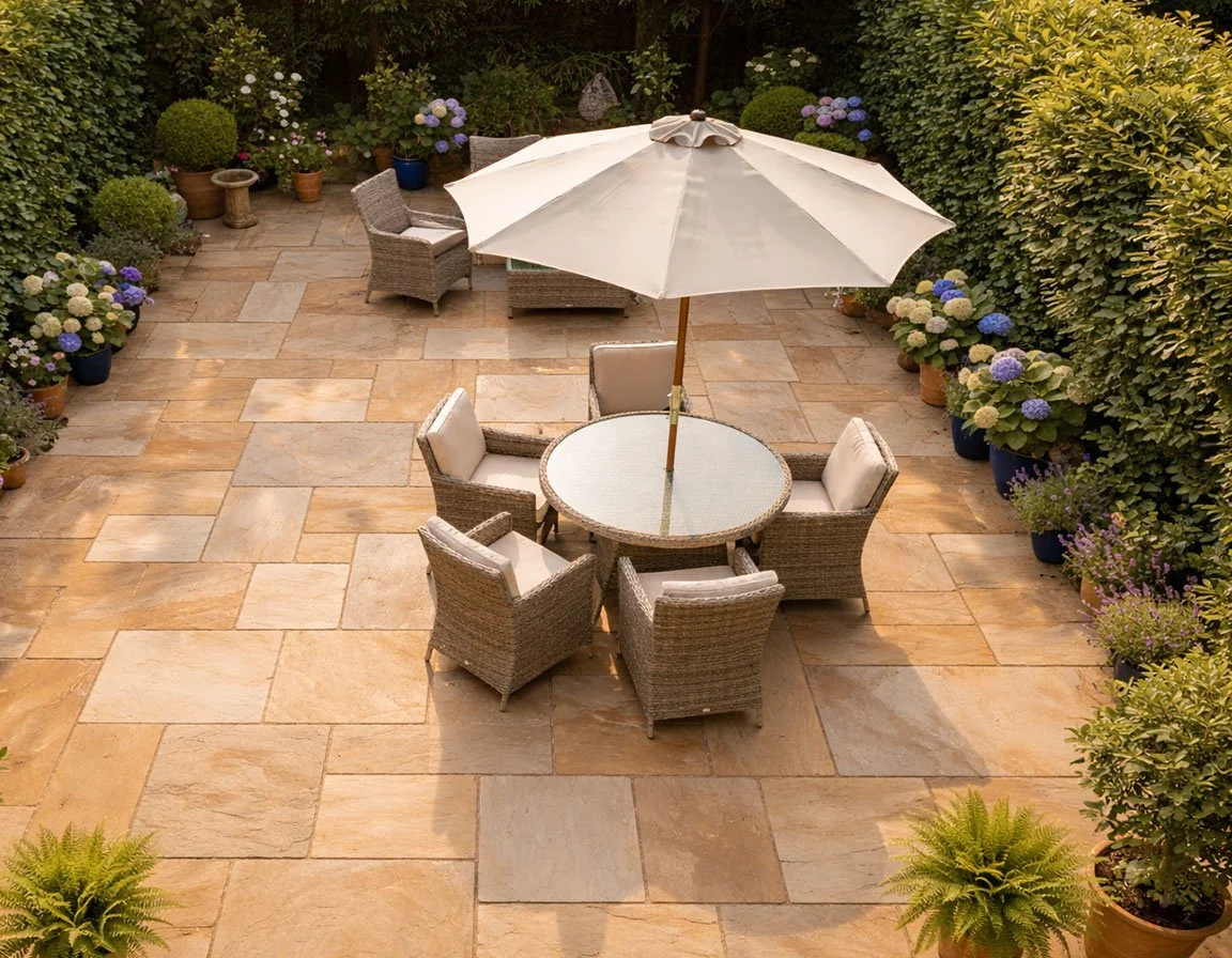 Patio cleaning